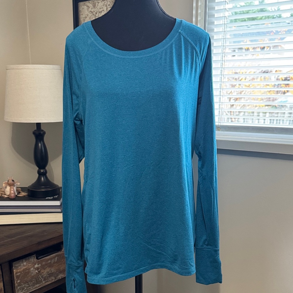Head Women's Teal Long Sleeve Top